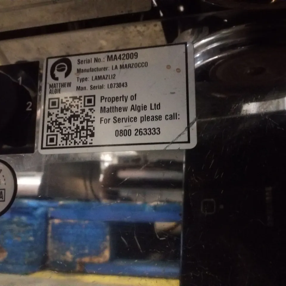 LA MARZOCCO 2 GROUP COFFEE MACHINE 