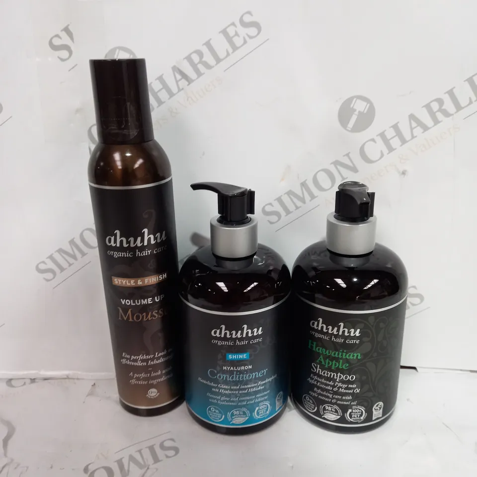 BOXED AHUHU HAIR CARE GIFT SET 