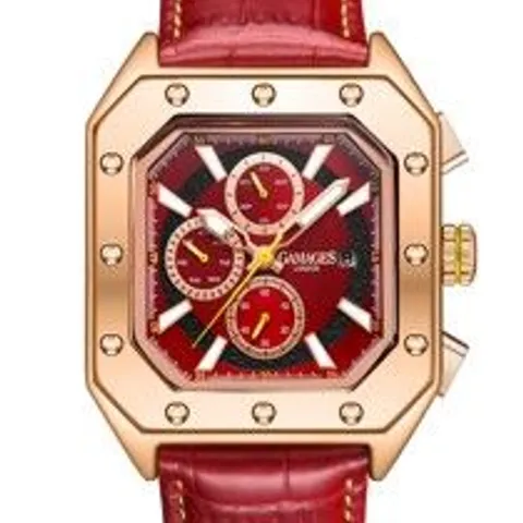 GAMAGES OF LONDON LIMITED EDITION HAND ASSEMBLED REPUBLIC AUTOMATIC RED
