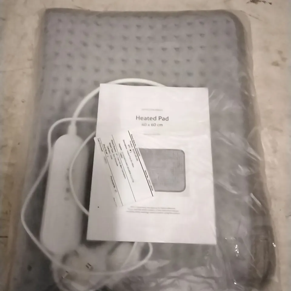 HEATED PAD 40 X 60CM GREY
