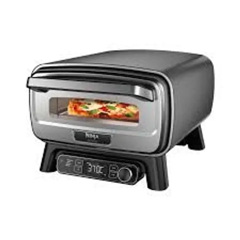 BOXED NINJA ARTISAN ELECTRIC OUTDOOR PIZZA OVEN AND AIRFRYER
