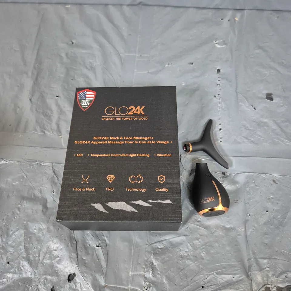 BOXED GLO24K NECK & FACE MASSAGER