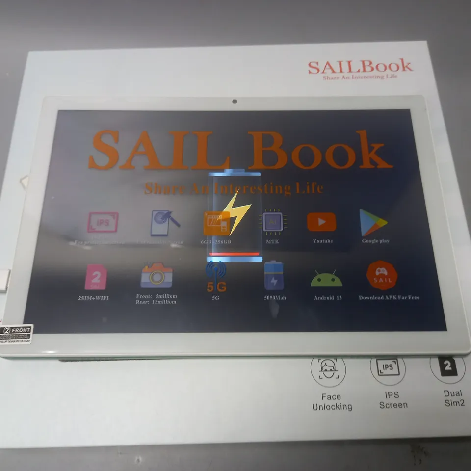 BOXED SAILBOOK B10 10.1" TABLET PC 6GB+256GB - GREEN