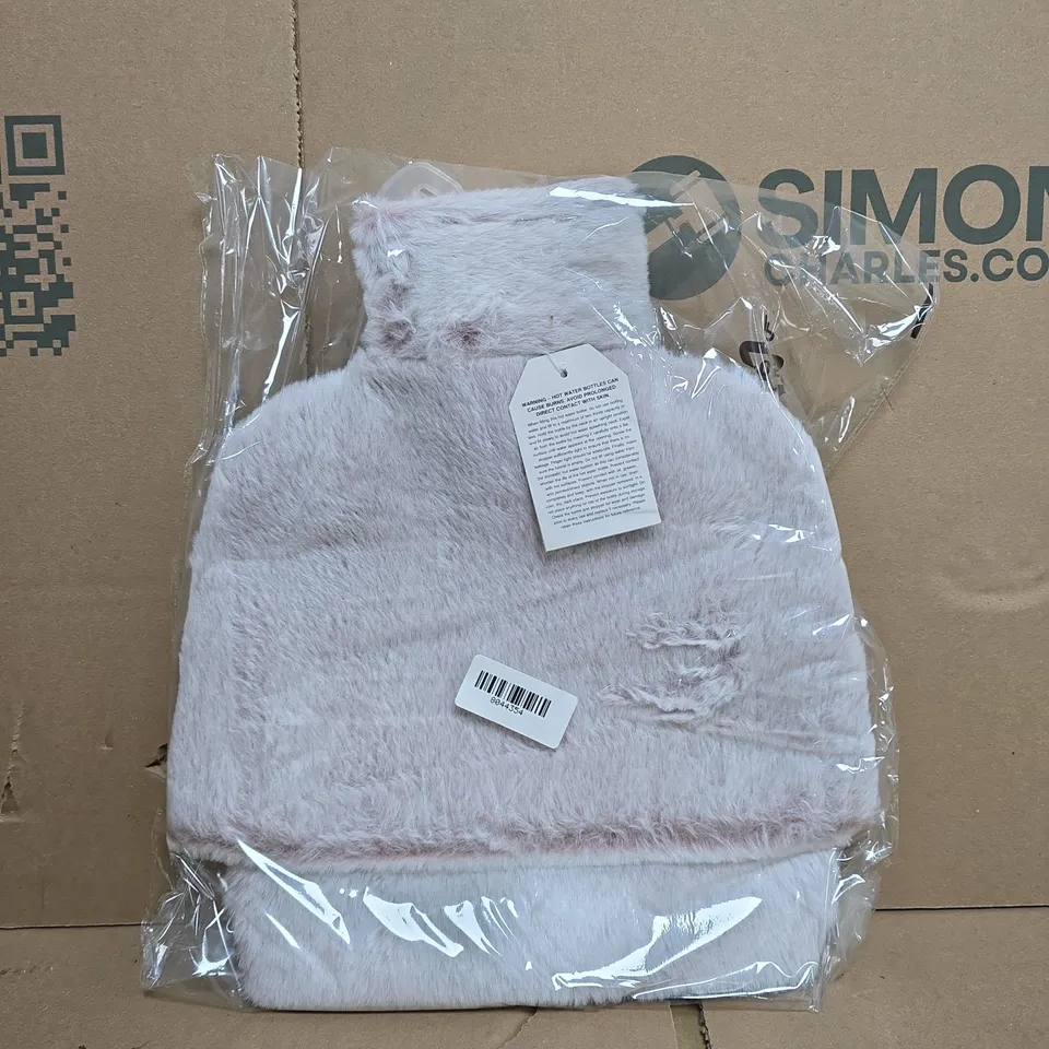 BOX OF APPROXIMATELY 10 ASSORTED FAUX FUR FOOT WARMER HOT WATER BOTTLES