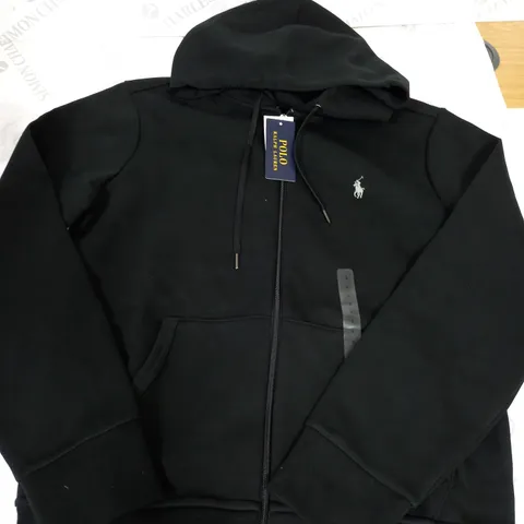 POLO RALPH LAUREN BLACK HOODIE SIZE S