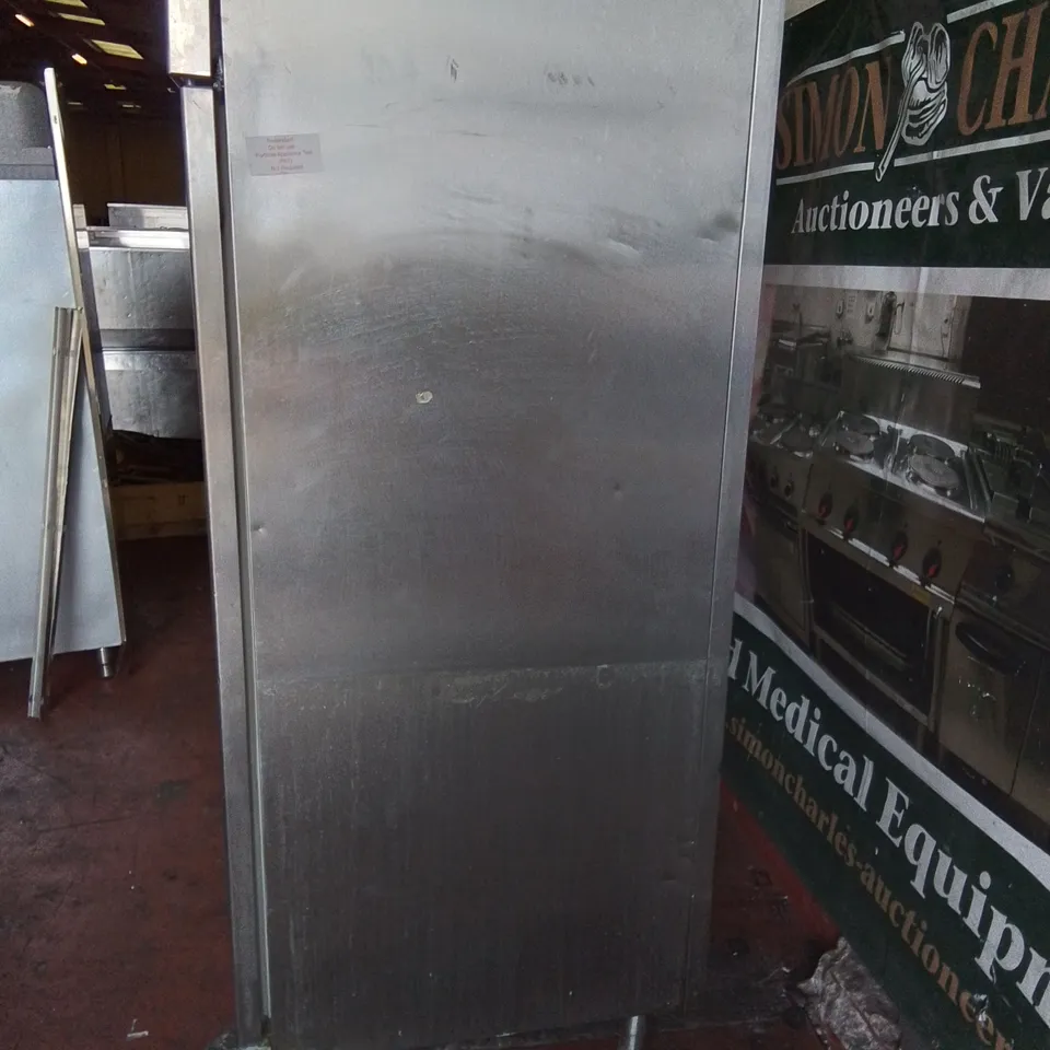 COMMERCIAL 1-DOOR STAINLESS FOOD FREEZER/CHILLER UNIT