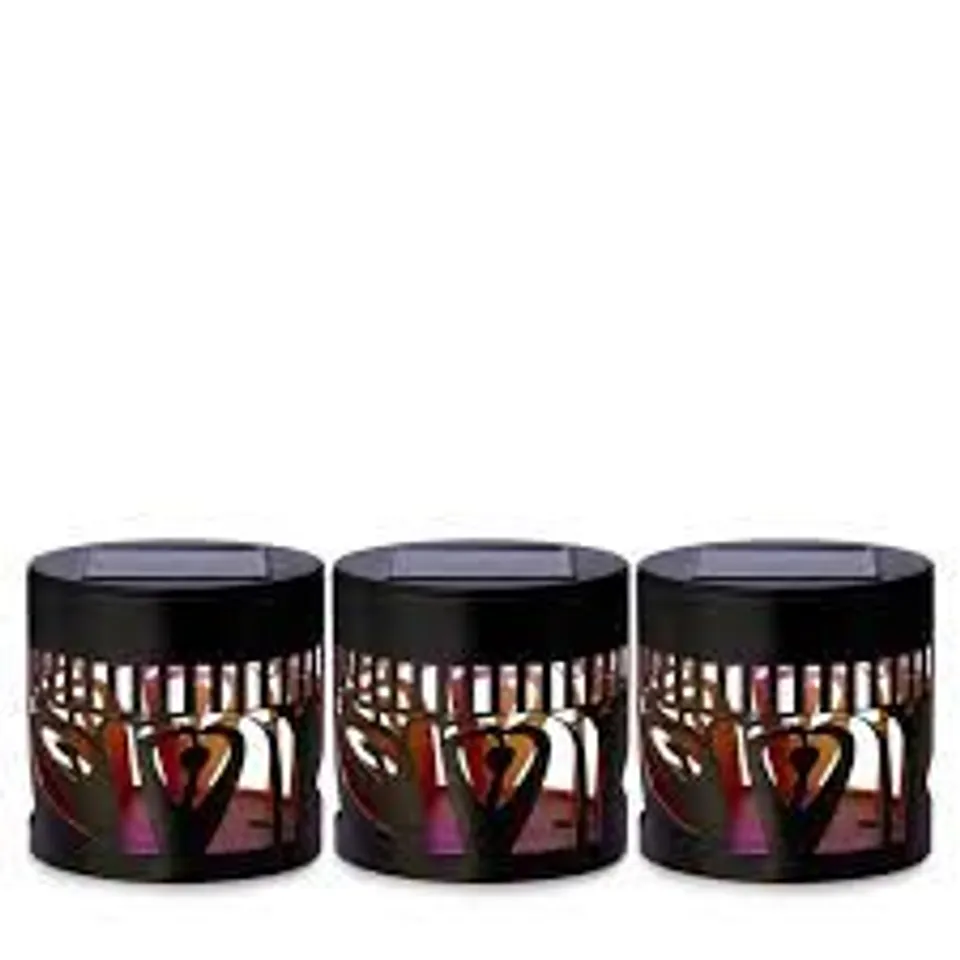 SET OF 3 GARDEN STORIES LED LIGHTS