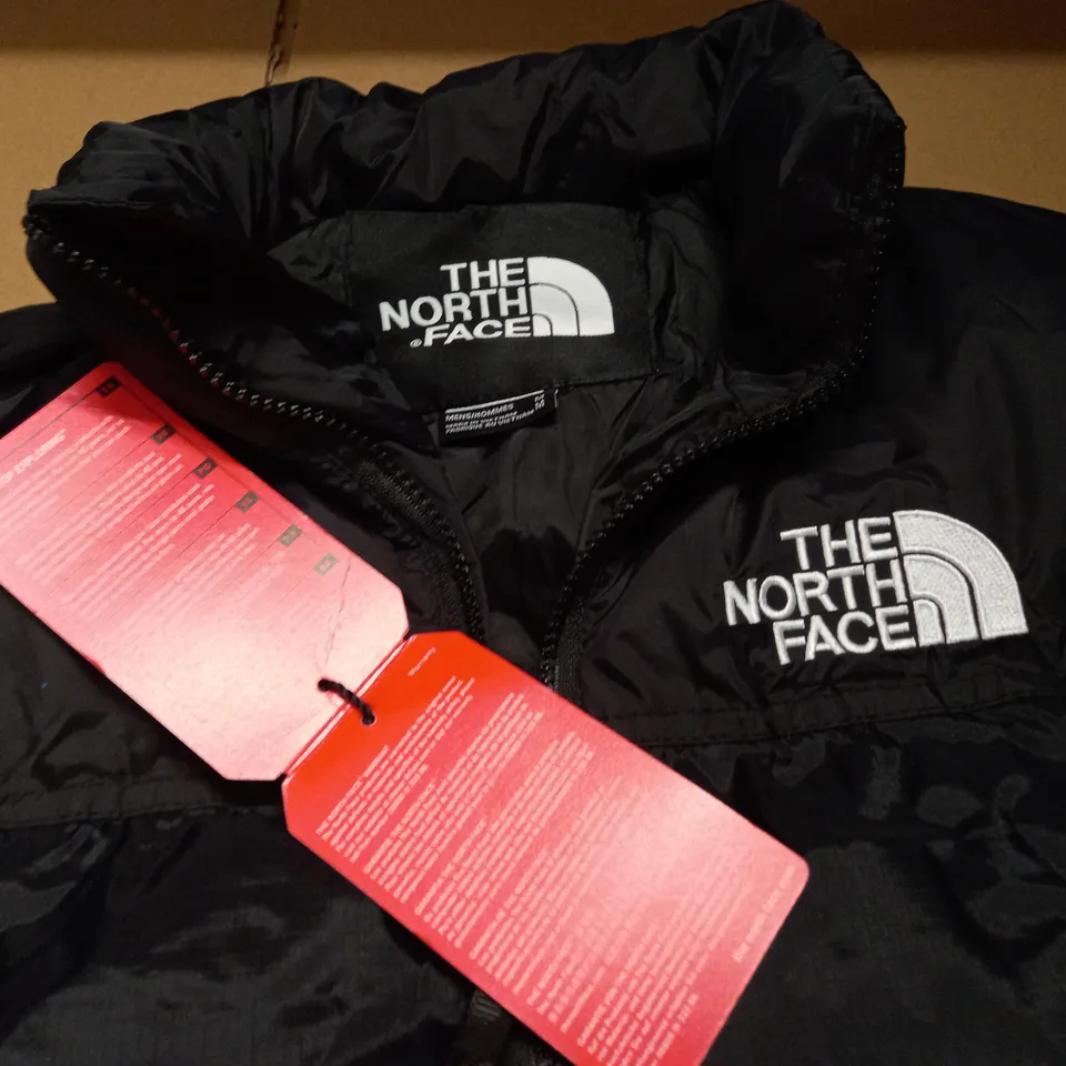 THE NORTH FACE PADDED BLACK COAT - M