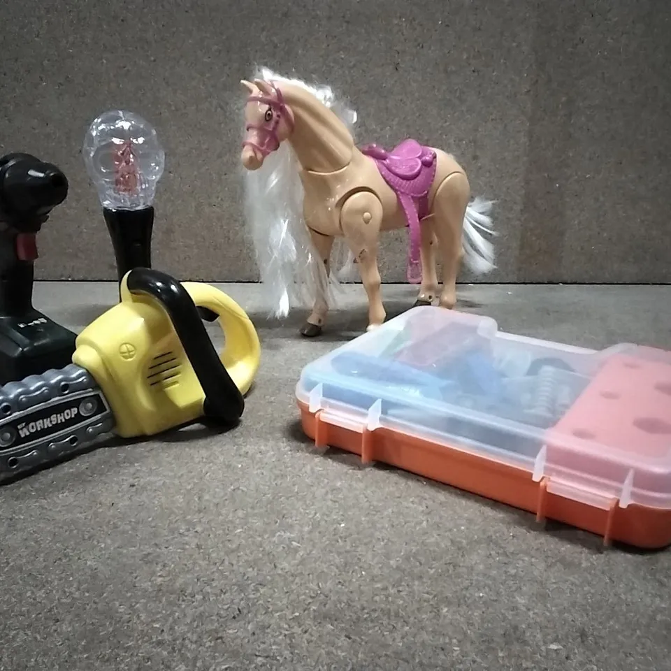 BOX CONTAINING CHILDREN'S TOY'S