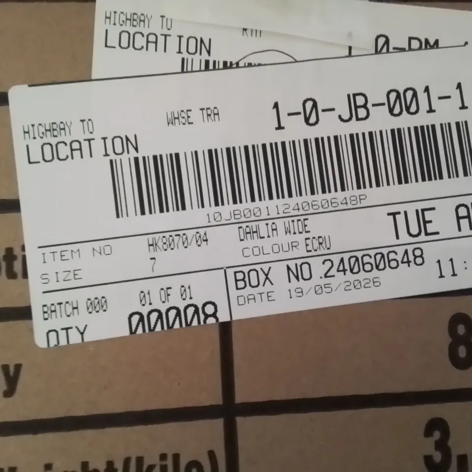 BOXED BRAND NEW APPROXIMATELY 8 SIMPLY BE DAHLIA WIDE FOOT SHOES ECRU SIZE 7
