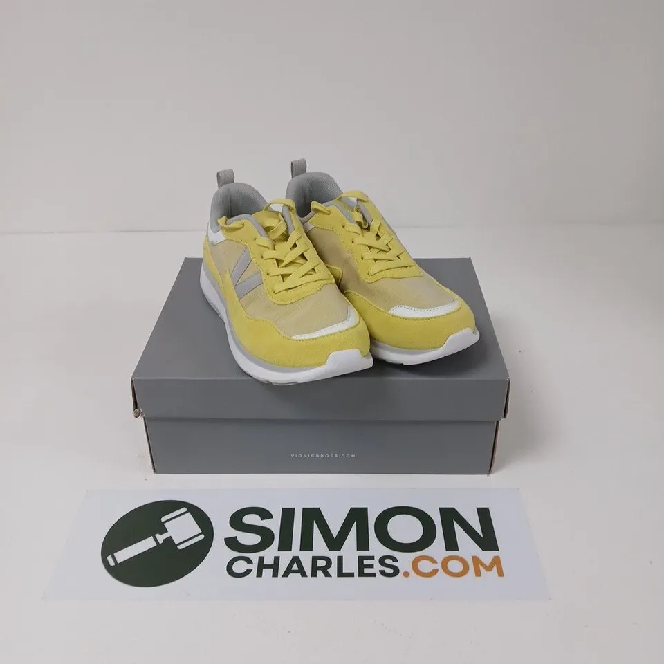 VIONIC DELMAR AYSE TRAINER IN YELLOW - UK 7