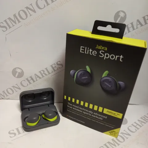 BOXED JABRA ELITE SPORT WIRELESS SPORTS EARPHONES 