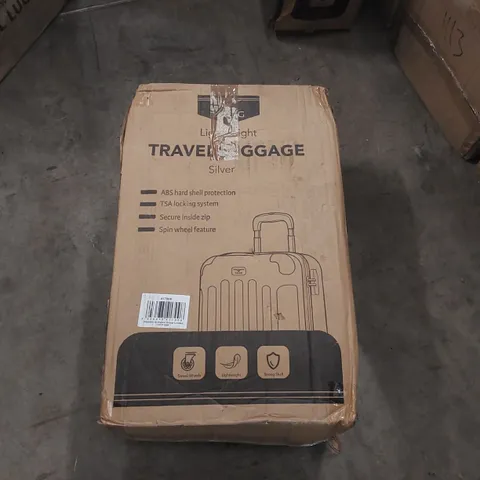 BOXED LUGG LIGHTWEIGHT TRAVEL SUITCASE