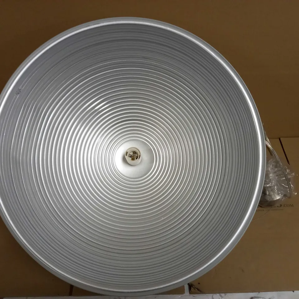 BRAND NEW DAL LIGHTING JARAMA GREY & SILVER PENDANT LIGHT