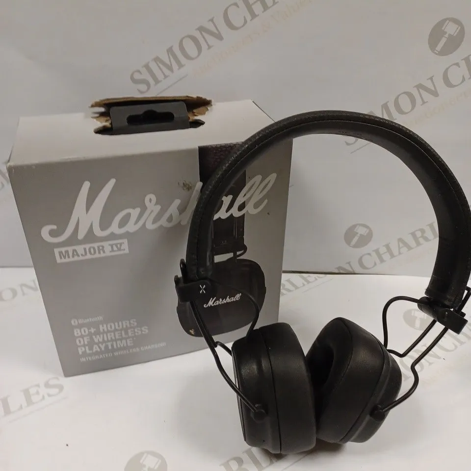 BOXED MARSHALL MAJOR IV WIRELESS BLUETOOTH HEADPHONES