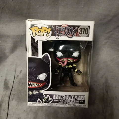 FUNKO POP! VENOMIZED BLACK PANTHER VINYL FIGURE – BOXED, NO. 370