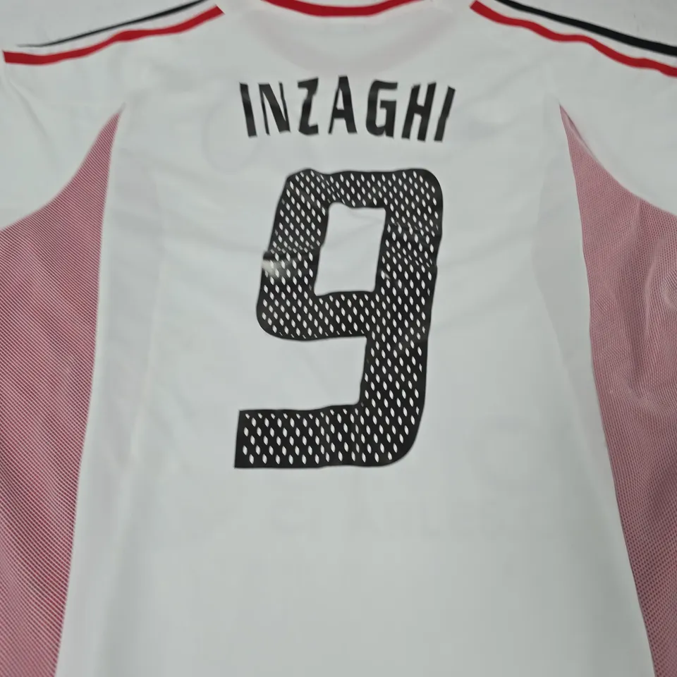 AC MILAN 2002/03 CHA,PIONS LEAGUE FINAL SHIRT - INZAGHI 9 - SIZE UNSPECIFIED