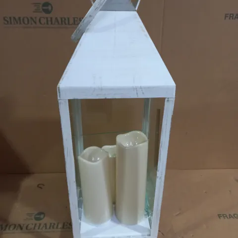 SMART SOLAR RIGA LANTERN IVORY