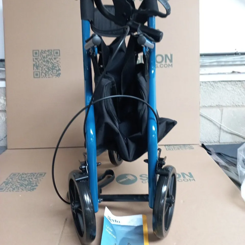 ALERTA ALT-R004 THREE-WHEEL ALUMINIUM ROLLATOR – UK VERSION