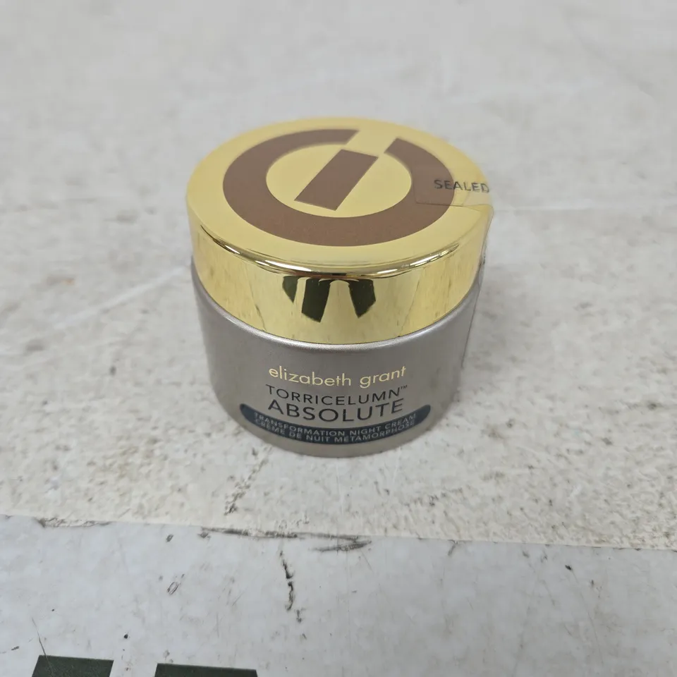 ELIZABETH GRANT TORRICELUM ABSOLUTE TRANSFORMATION NIGHT CREAM – JAR (SEALED)