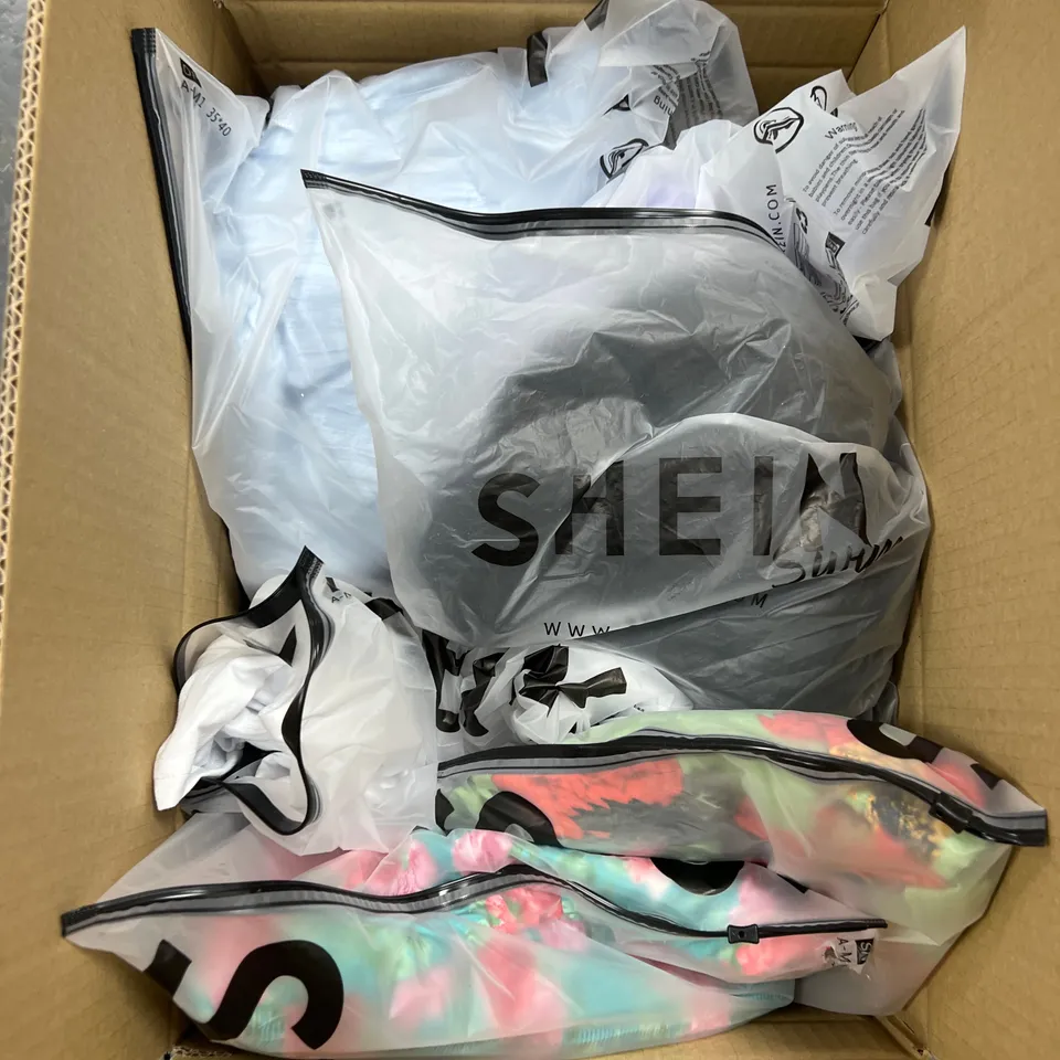 MEDIUM BOX OF ASSORTED SHEIN CLOTHING