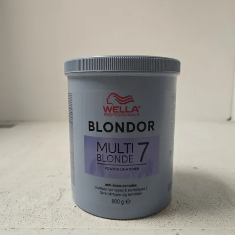 WELLA PROFESSIONALS BLONDOR MULTI BLONDE 7 POWDER LIGHTENER 800G