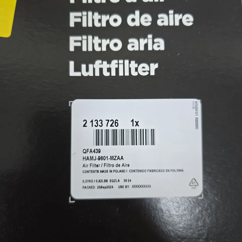 OMNICRAFT AIR FILTER – HAMJ-8601-MZAA