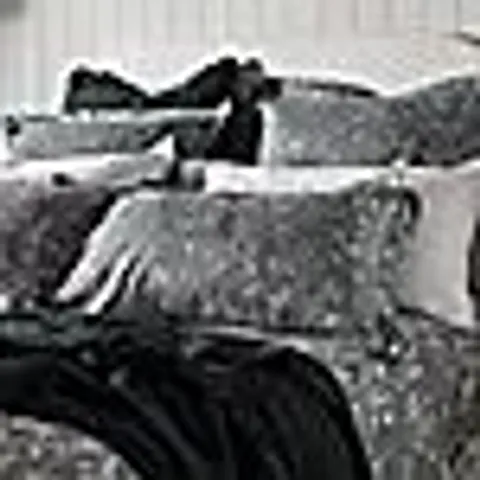 SECRET LINEN STORE FLORAL JACQUARD PP PAIR