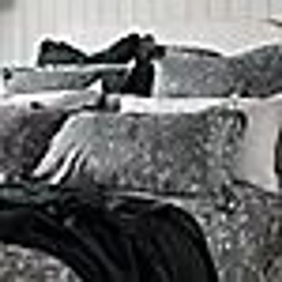 SECRET LINEN STORE FLORAL JACQUARD PP PAIR