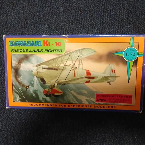 KAWASAKI KI-10 MODEL KIT – 1:72 SCALE (BOXED)