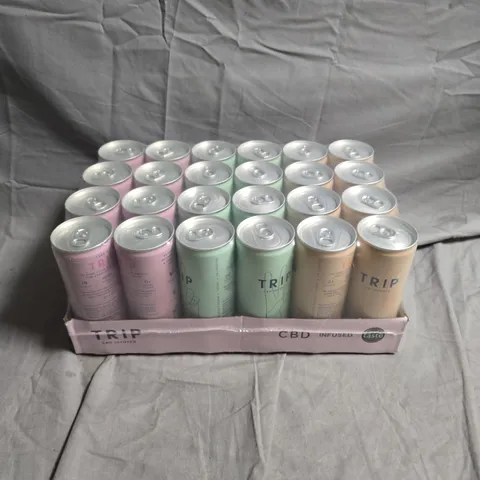 24 X TRIP CBD INFUSED DRINKS  