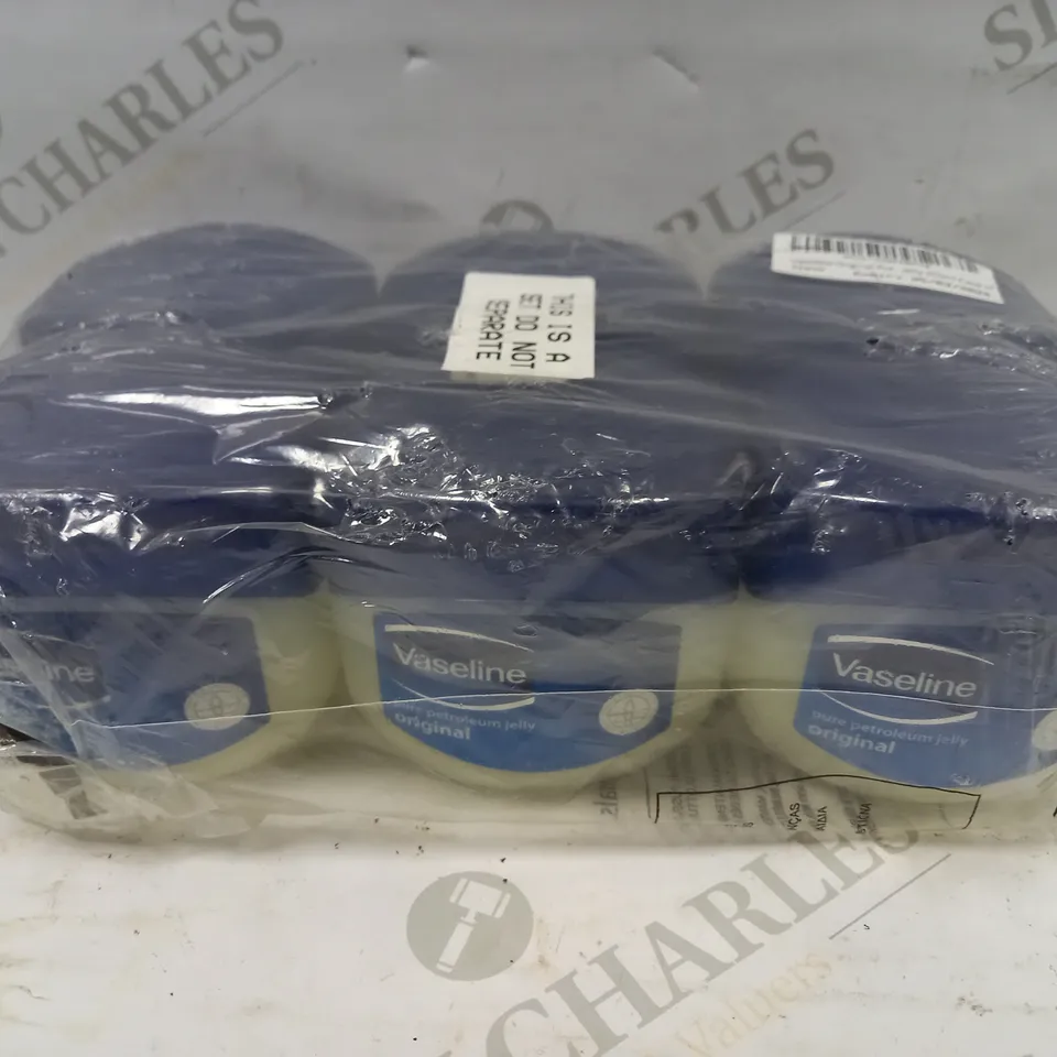BOX OF 6 VASELINE ORIGINAL PURE PETROLEUM JELLY - (6X250ML)