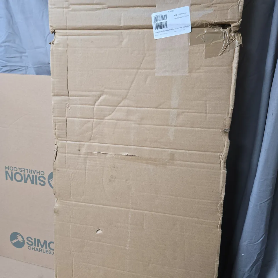 MY GARDEN STORIES GALVANISED STEEL PICKET FENCE PLANT SUPPORT PANELS