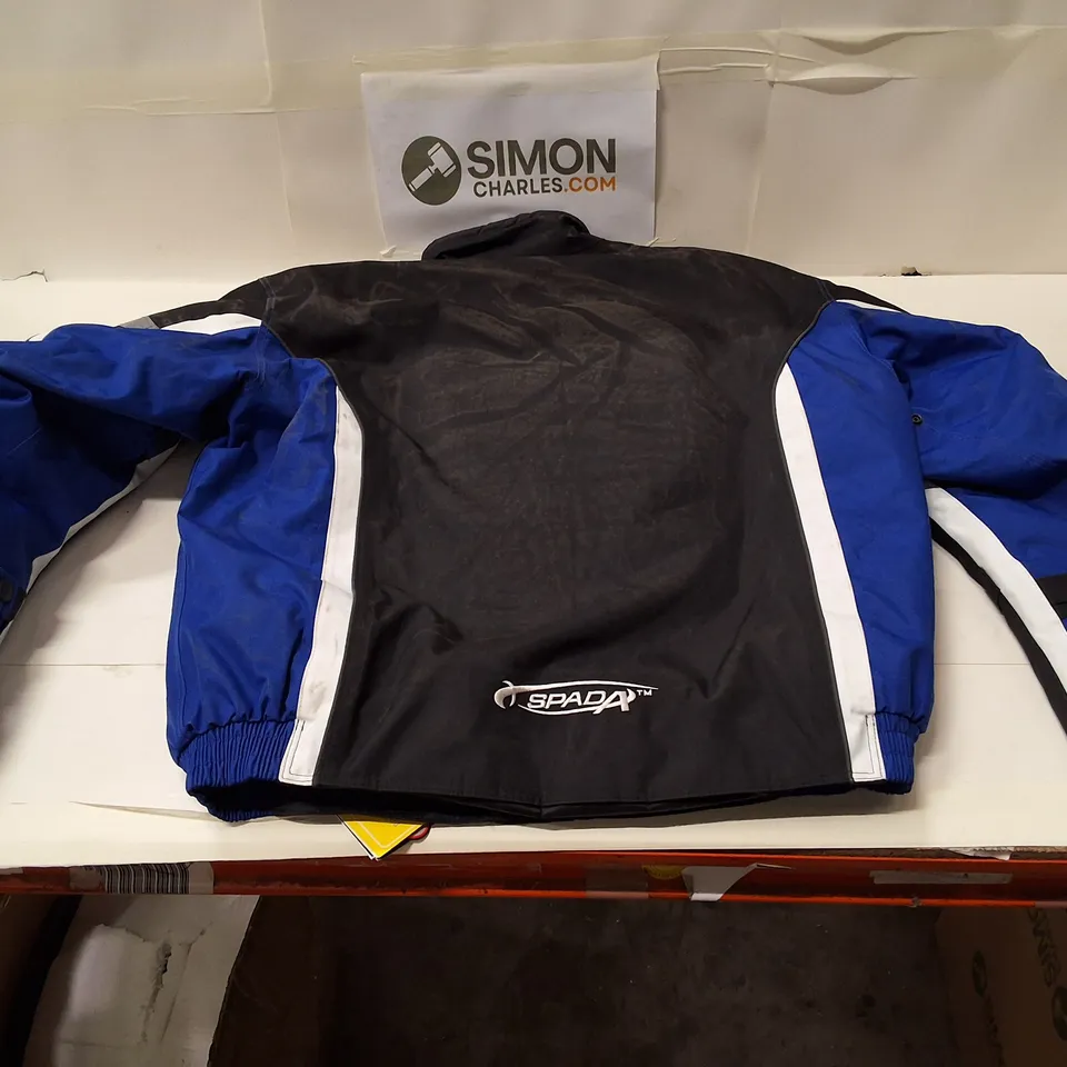 SPADA MILANO-TEX JACKET – BLACK/BLUE – XL