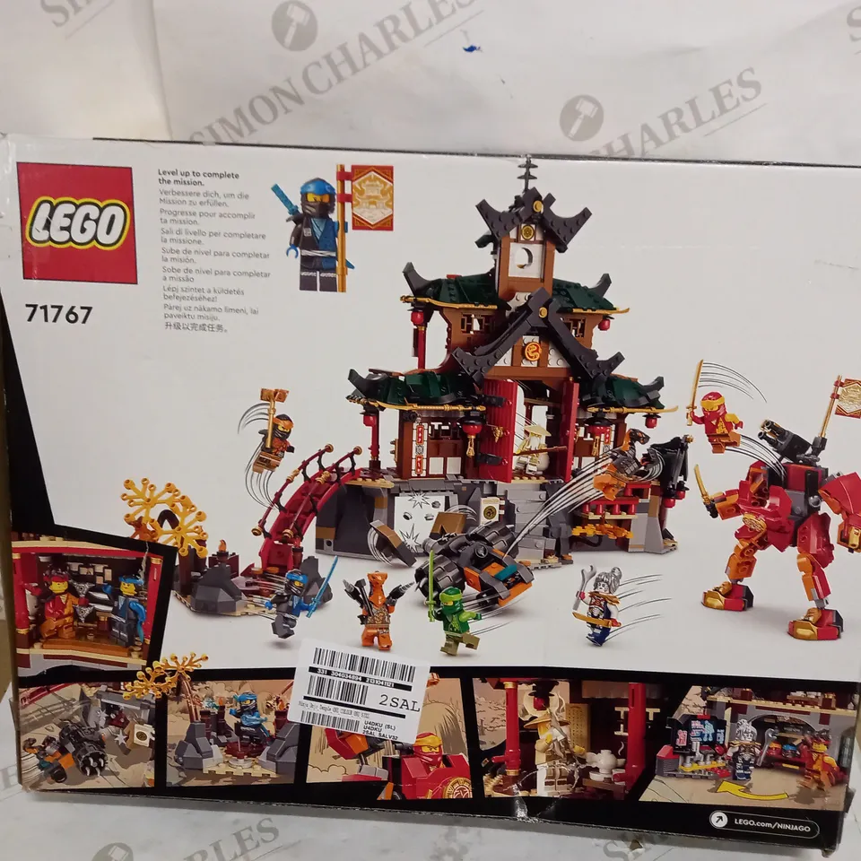 BOXED LEGO NINJAGO 71767 NINJA DOJO TEMPLE    8+ RRP £89.99