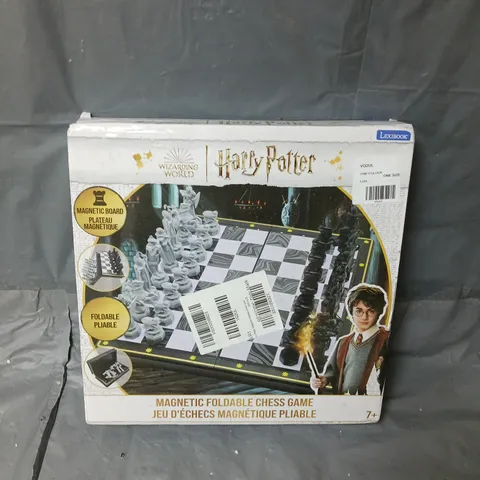 BOXED HARRY POTTER MAGNETIC FOLDABLE CHESS GAME