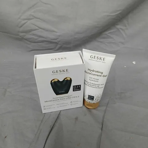 GESKE SMART APP GUIDED MICRO CURRENT FACE LIFTER – 6-IN-1