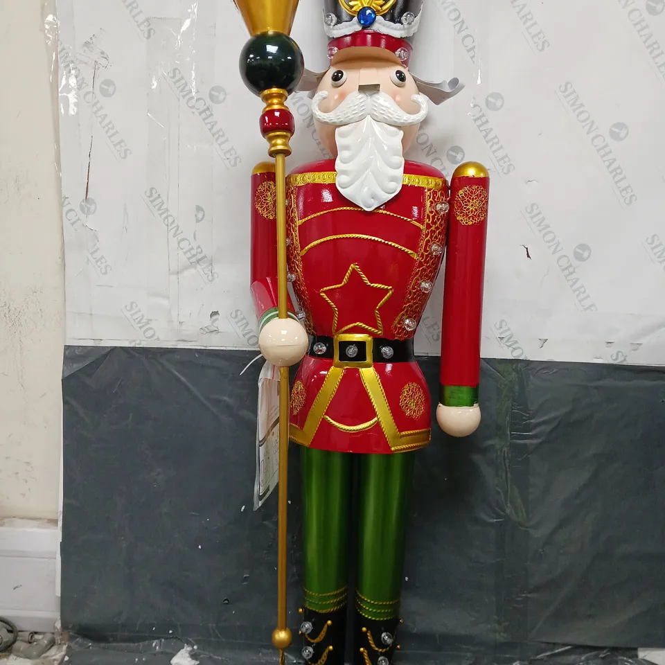 BOXED IN-LIT GIANT NUTCRACKER - COLLECTION ONLY