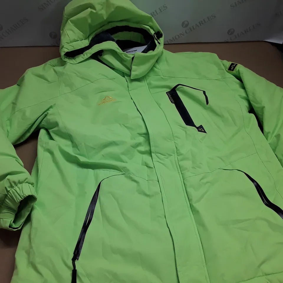 OUTDOOR SPORT BRIGHT GREEN COAT - EU M