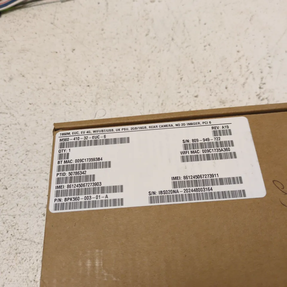 VERIFONE M560 MOBILE PAYMENT TERMINAL – EUC, 4G (BOXED)