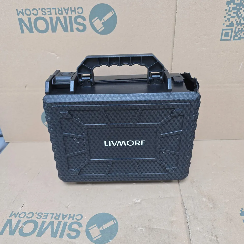 LIVMORE ELECTRIC CAR WASHING MACHINE IN BLACK CASE UNBOXED