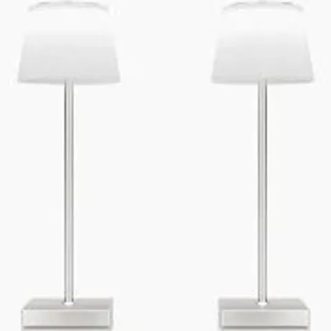 SFIXX SET OF 2 INDOOR OUTDOOR TOUCH TABLE LIGHTS