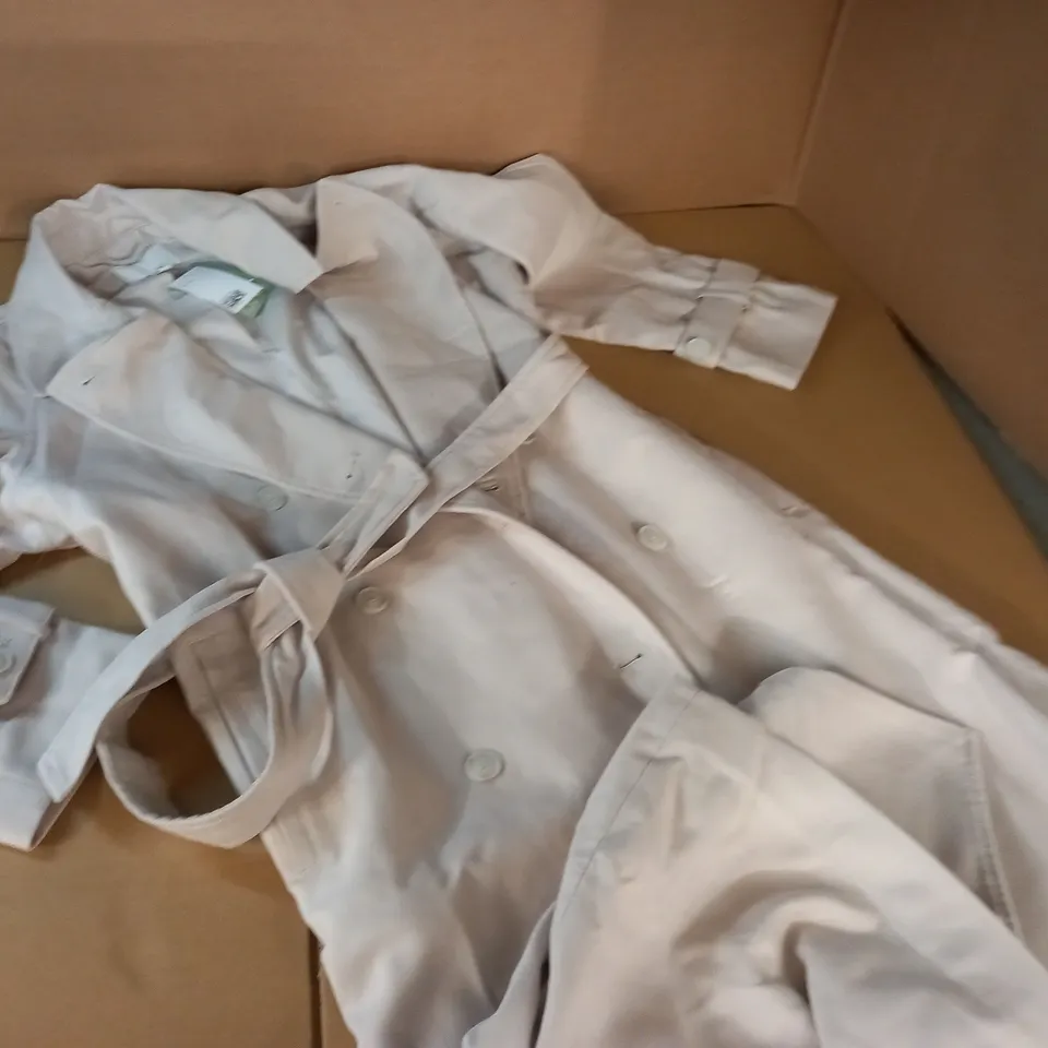 H&M BELTED TRENCH COAT - EUR M