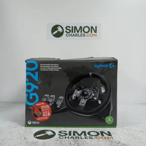 LOGITECH G29 DRIVING FORCE RACING WHEEL WITH PEDALS β XBOX COMPATIBLE β BOXED