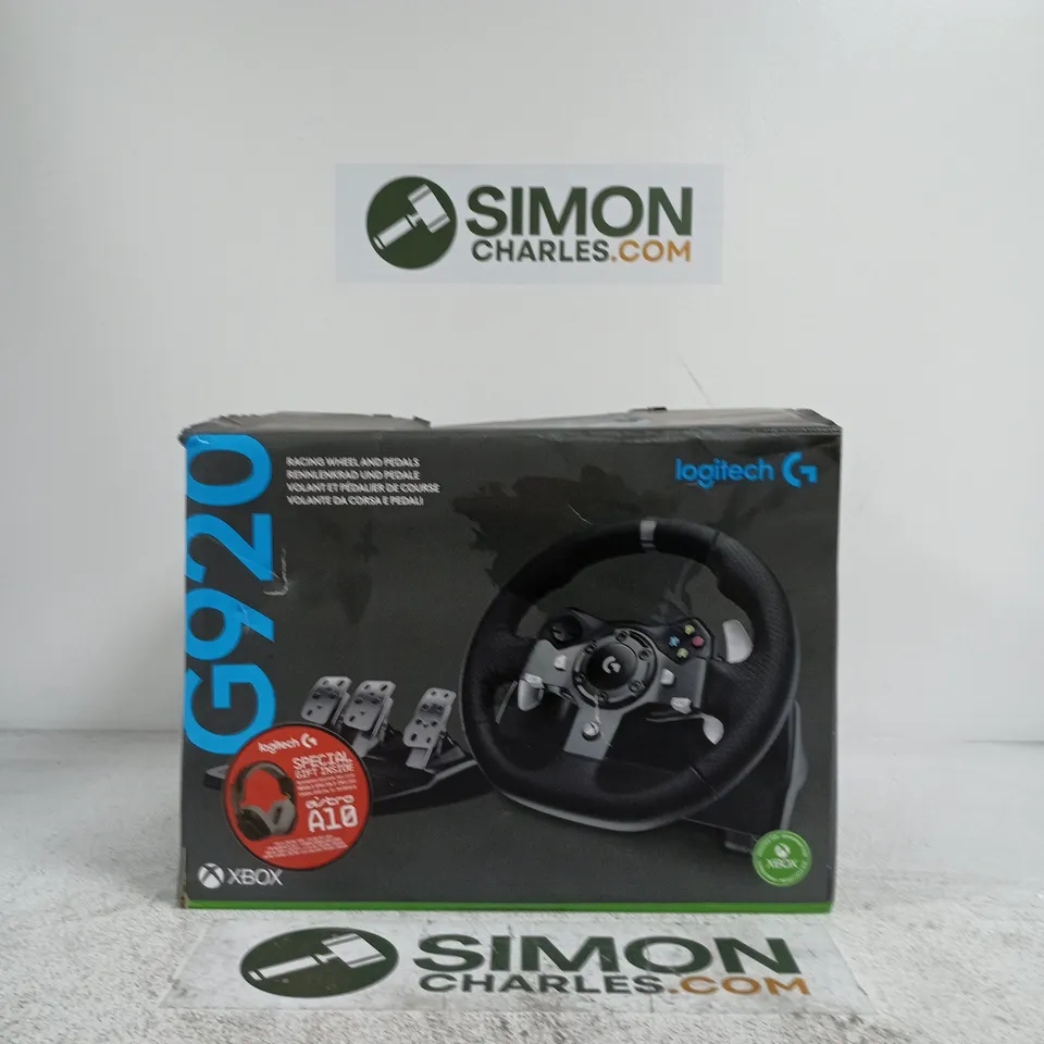 LOGITECH G29 DRIVING FORCE RACING WHEEL WITH PEDALS – XBOX COMPATIBLE – BOXED