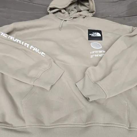 THE NORTH FACE LOGO HOODIE, SAGE GREEN - UK SIZE M