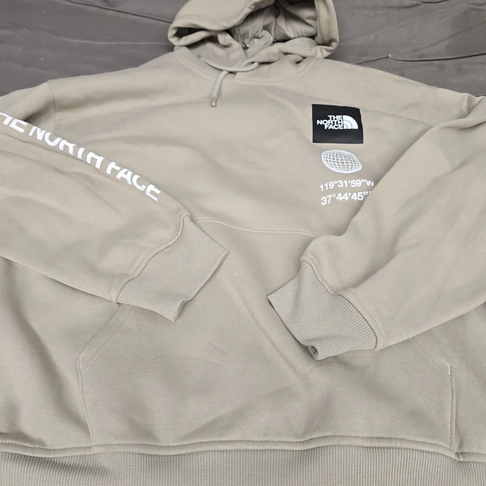 THE NORTH FACE LOGO HOODIE, SAGE GREEN - UK SIZE M