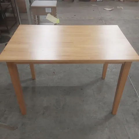 BOWERBANK DINING TABLE SIZE: H75 X L110 X W70CM