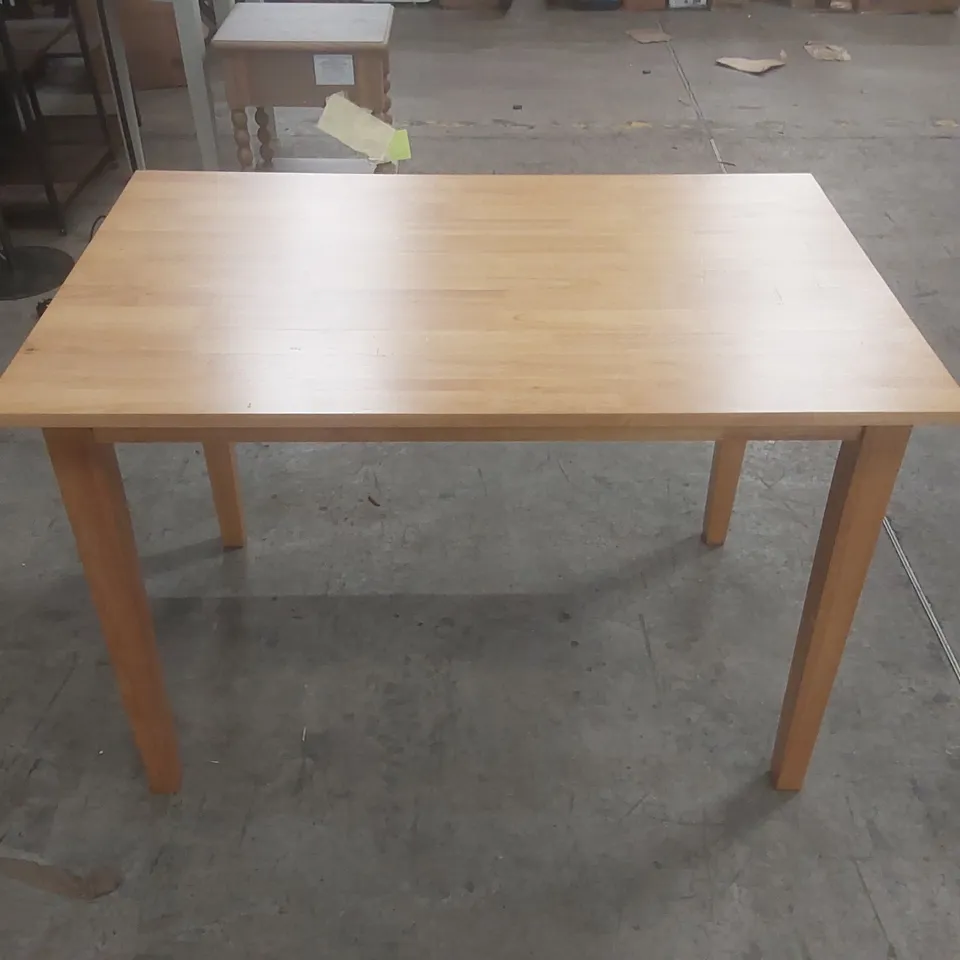 BOWERBANK DINING TABLE SIZE: H75 X L110 X W70CM