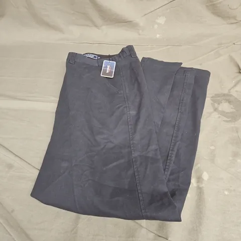 MAINE REGULAR CHINO TROUSERS IN NAVY SIZE 36W